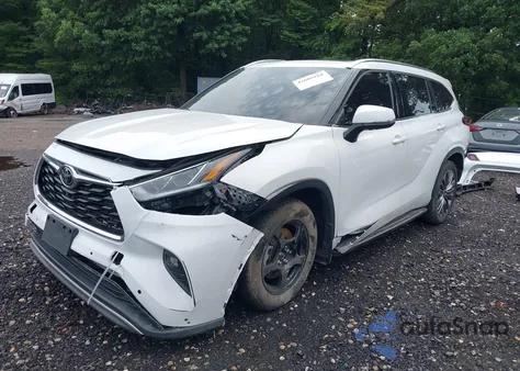 2022 Toyota Highlander Platinum из США, поврежденный, VIN 5TDFZRBH0NS202686